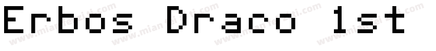 Erbos Draco 1st Open NBP Regular 商字体转换